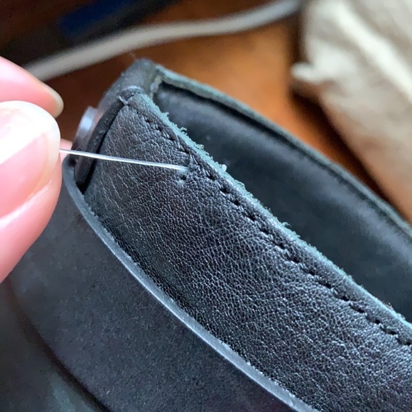 𝅺RAG and Bone Harrow Leather Boots Black Size 3 - Picture 4 of 4